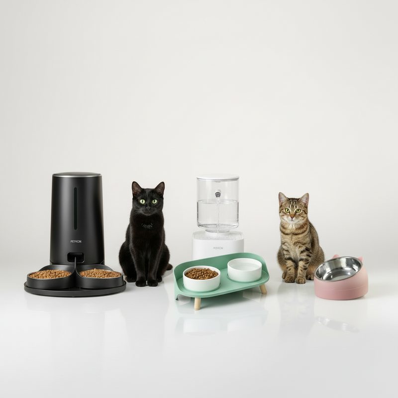 Cat Bowls & Water Fountains